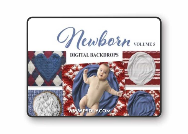 Newborn V5 Digital Backdrop Set 1 Newborn V5 Digital Backdrop Set