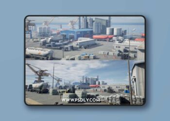 Port 3D Model