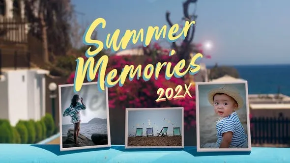 Videohive Summer vacations slideshow 54005721