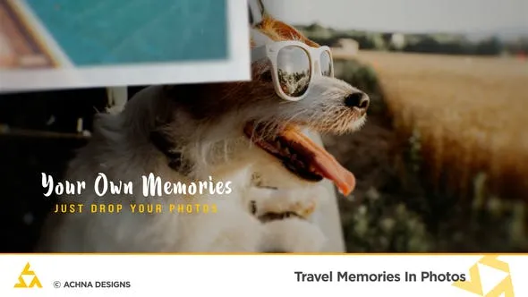 Videohive Travel Memories In Photos 53906197