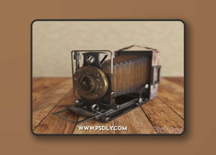 Vintage camera 3D Model