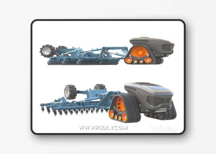 Autonomous tractor and plow