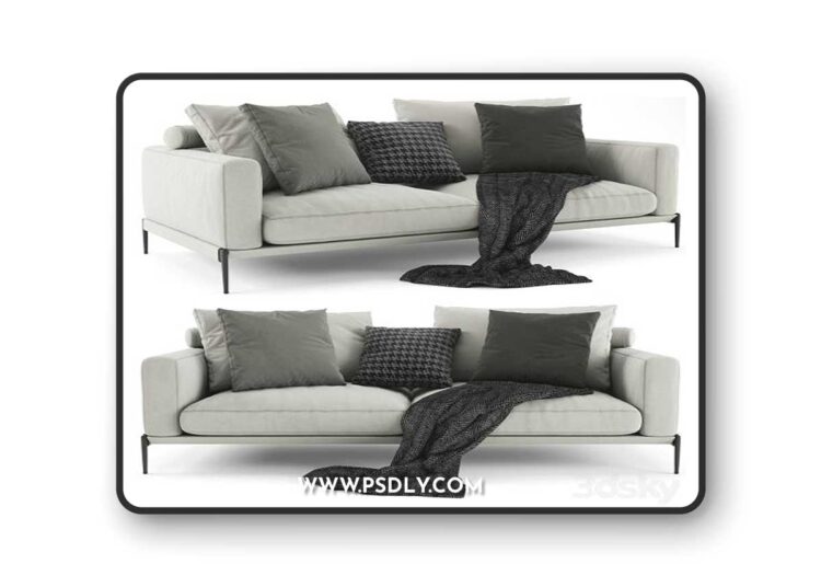 Flexform Romeo 2 3D Model