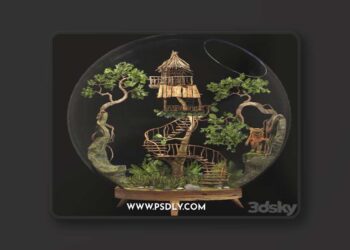 Florarium 3D Model