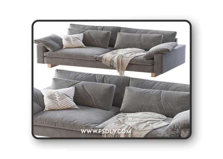 Harmony sofa 3D Model