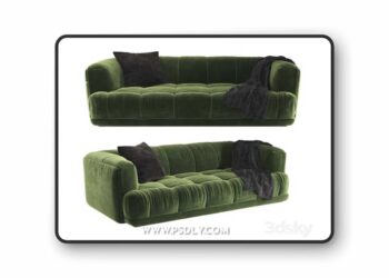 Hay Quilton Sofa 3D Model