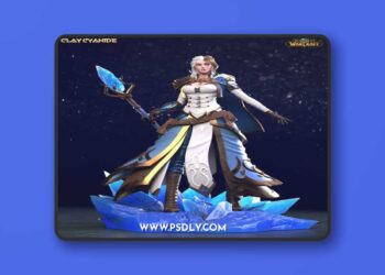 Jaina Proudmoore – World of Warcraft – 3D Print Model