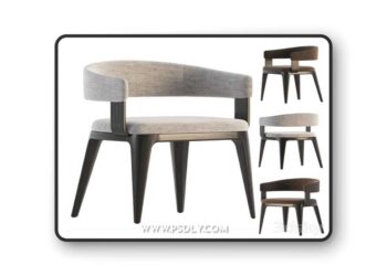 KIRK dining chair 3D Model