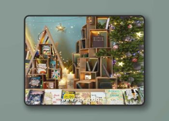 New Year's showcase of the book store