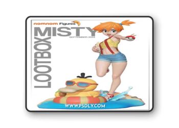 NomNom Figures – Misty – 3D Print Model STL