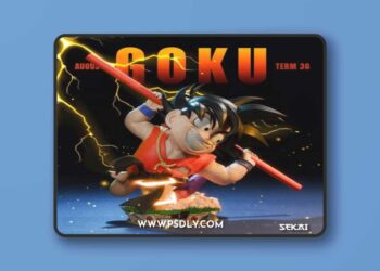 Sekai-–-Goku-Bust-–-3D-Print-Model-STL
