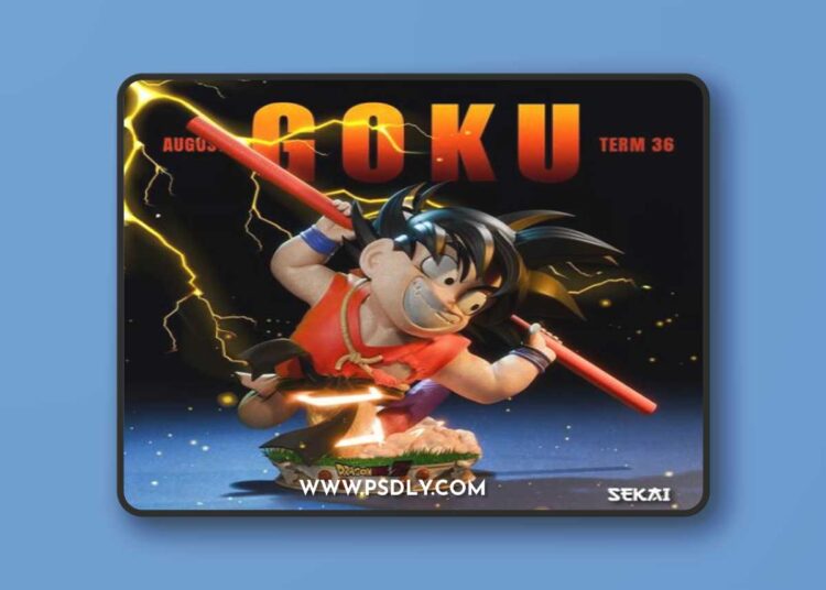 Sekai-–-Goku-Bust-–-3D-Print-Model-STL