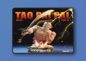 Sekai – Tao Pai Pai Bust – 3D Print Model STL