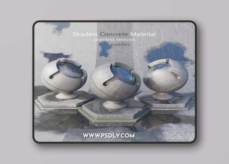 Shaders Concrete 7 3D Model