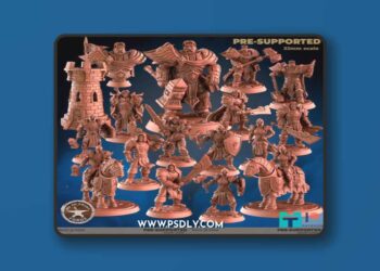 Silver Hand Knights Bundle – 3D Print Model