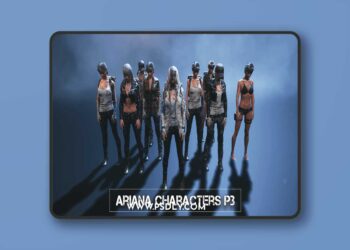 UnrealEngine - Ariana Characters P3