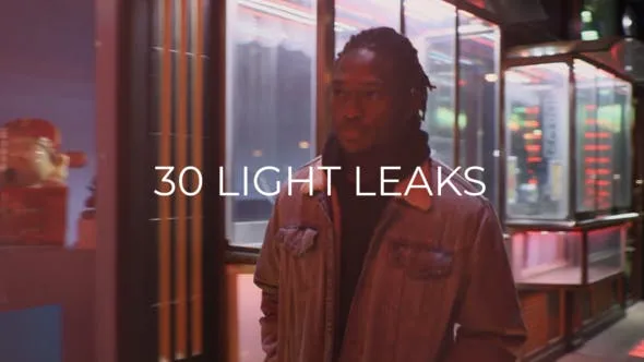 Videohive 30 Light Leaks 54117544