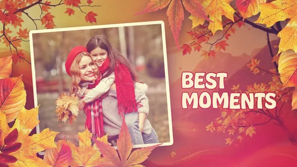 Videohive Autumn Slideshow 54380475