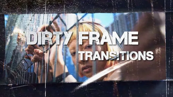 Videohive Dirty Frame Transitions 54338776