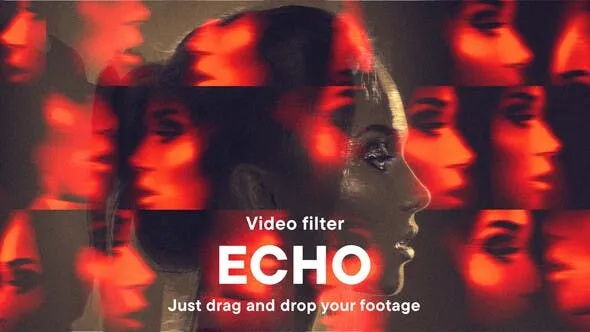Videohive Echo Abstract Video Filter Effect Template 54231172