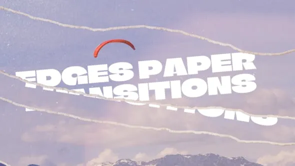 Videohive Edges Paper Transitions 54078604
