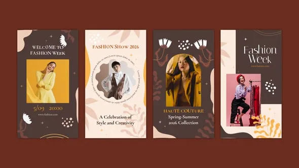 Videohive Fashion week Instagram Stories 54378188