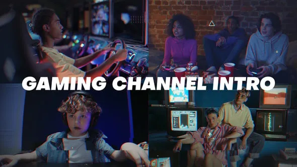 Videohive Gaming Channel Intro 54279651