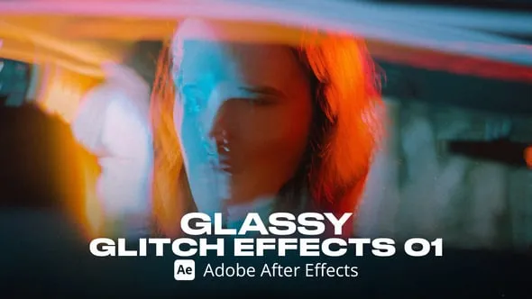 Videohive Glassy Glitch Effect 01 Ae 54272271