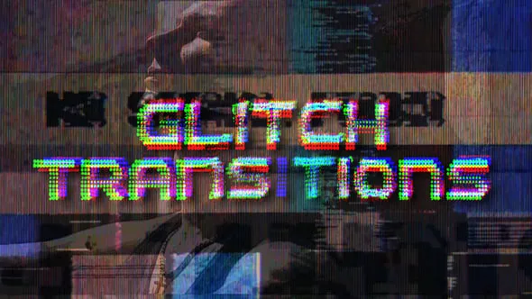 Videohive Glitch Transitions 54290732