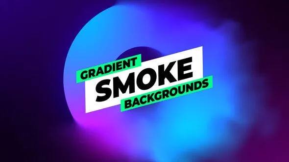 Videohive Gradient Neon Backgrounds 54128623