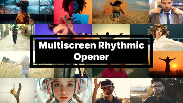 Videohive Multiscreen Rhythmic Opener 54557572 1 Videohive Multiscreen Rhythmic Opener 54557572
