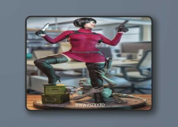 Ada Wong – Resident Evil – 3D Print Model STL