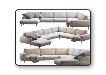BoConcept Carlton 2 3D Model