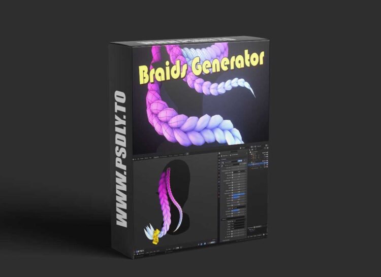 Braids Generator v5.0.1 for Blender