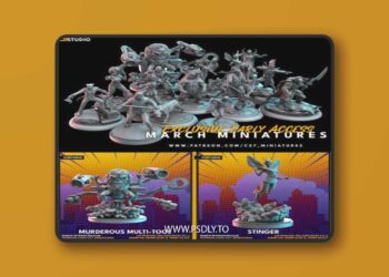 C27 Minis & Terrain March 2023 – 3D Print Model