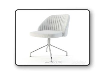 Conti Dining Chair 3D Model