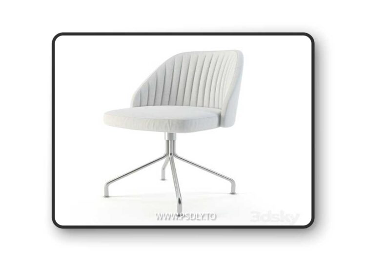 Conti Dining Chair 3D Model