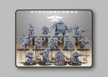 Corrupted Guard – 3D Print Model