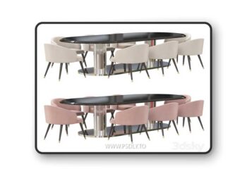 DV Home Collection Douglas Plaza Tavolo