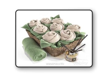 Fluffy bouquet 3D Model