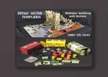 Gothic Sector – Templaris – 3D Print Model