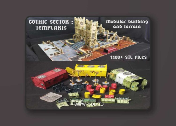 Gothic Sector – Templaris – 3D Print Model