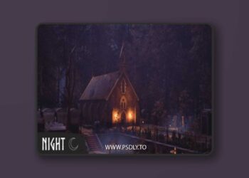 Graveyard, Cemetery 3D Model
