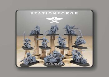 GrimGuard – Death Bikers – 3D Print Model