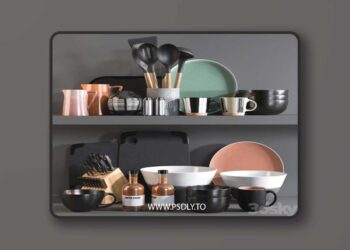 Kitchen Accessories 12 3D Model