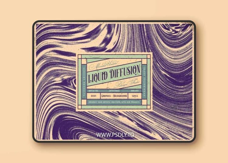 Liquid Diffusion Textures Batch No 01