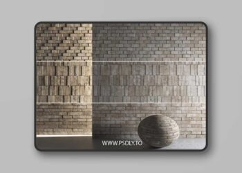 Mrf Rustic Bricks 3D Model
