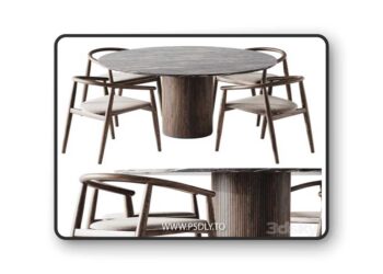 OSTINATO I TABLE 3D Model