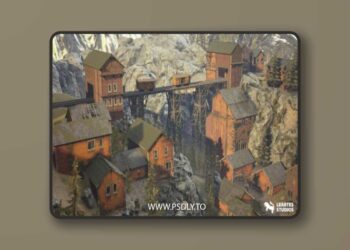 Old Workers Village 3D Model