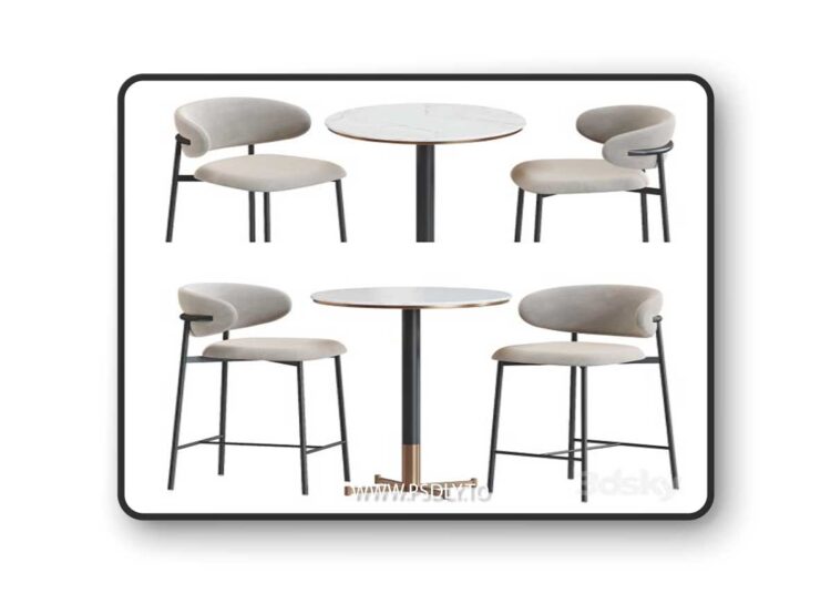 Oleandro Stool Metal bar table by Calligaris
